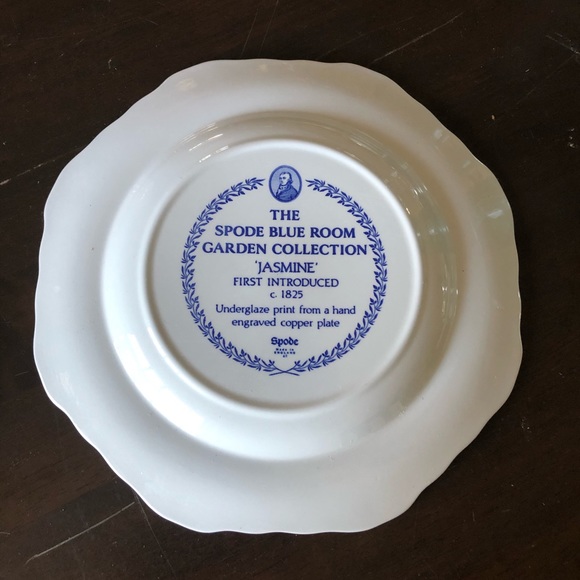 Spode Blue Room "Jasmine" Plate - Picture 3 of 4